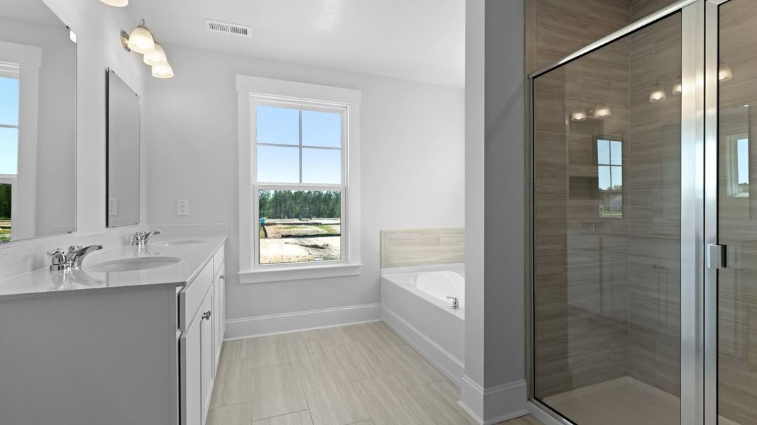 Furnished interior view inside a new home in Sheep Island, Summerville (Image 10).