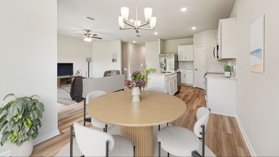 Furnished interior view inside a new home in Palm Coast, Palm Coast (Image 12).