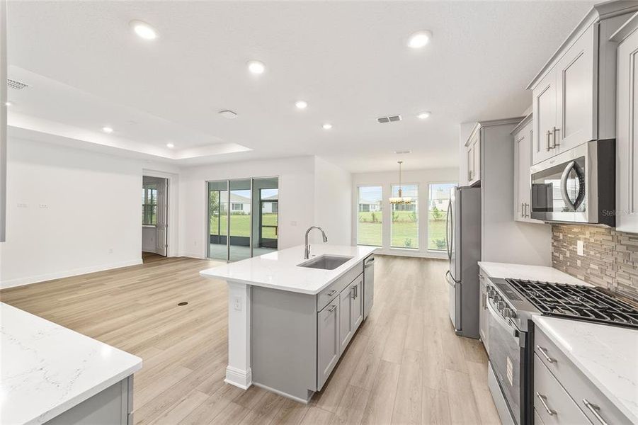 Furnished interior view inside a new home in , Ocala (Image 7).