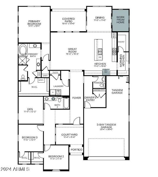 Lot 164 Floorplan