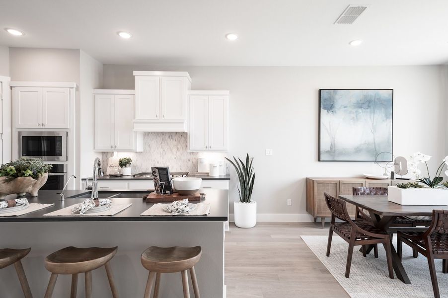 Representative furnished interior of a home built from the Verdin by Tri Pointe Homes in Pecan Ridge, Fulshear (Image 52).