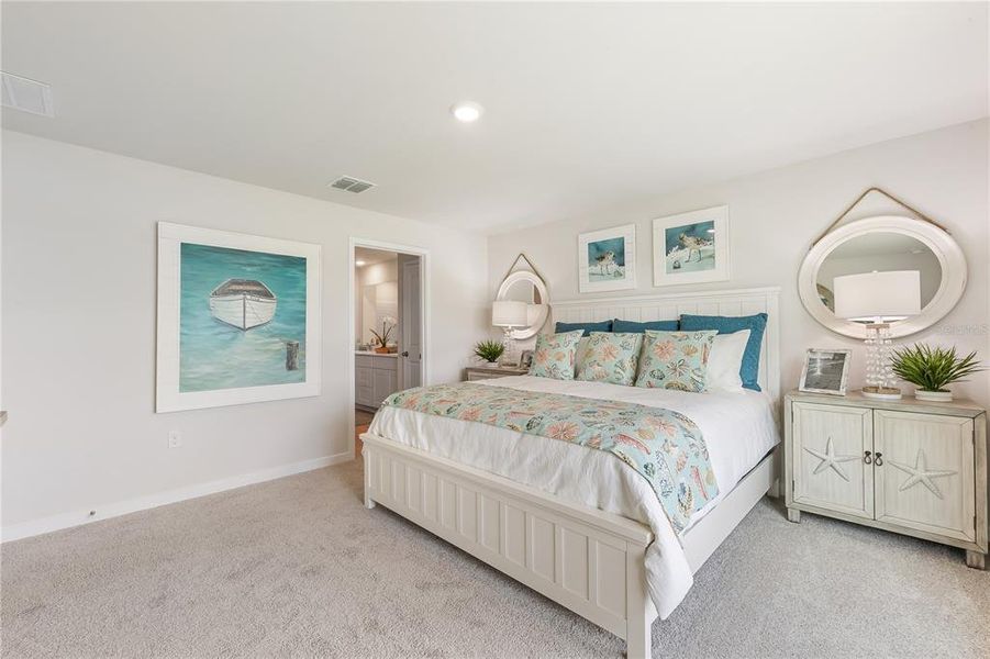 Furnished interior view inside a new home in Coral Lakes - Tradition & Express, Punta Gorda (Image 7). Furnished interior view inside a new home in Coral Lakes - Tradition & Express, Punta Gorda (Image 7).