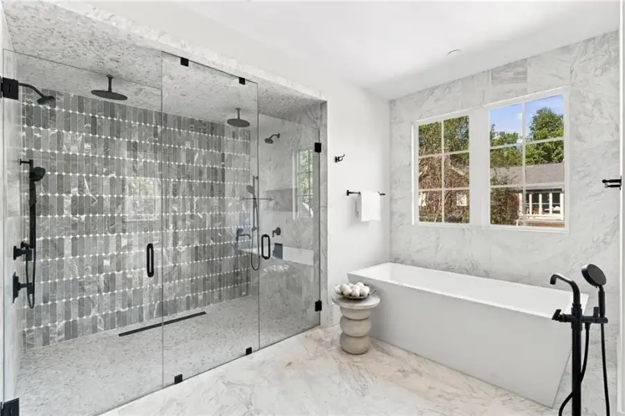 Furnished interior view inside a new home in , Atlanta (Image 70).