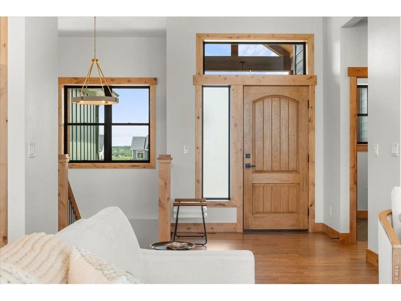 Furnished interior view inside a new home in Harvest Ridge, Berthoud (Image 16).