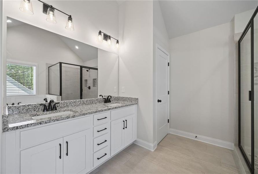 Furnished interior view inside a new home in , Loganville (Image 15).