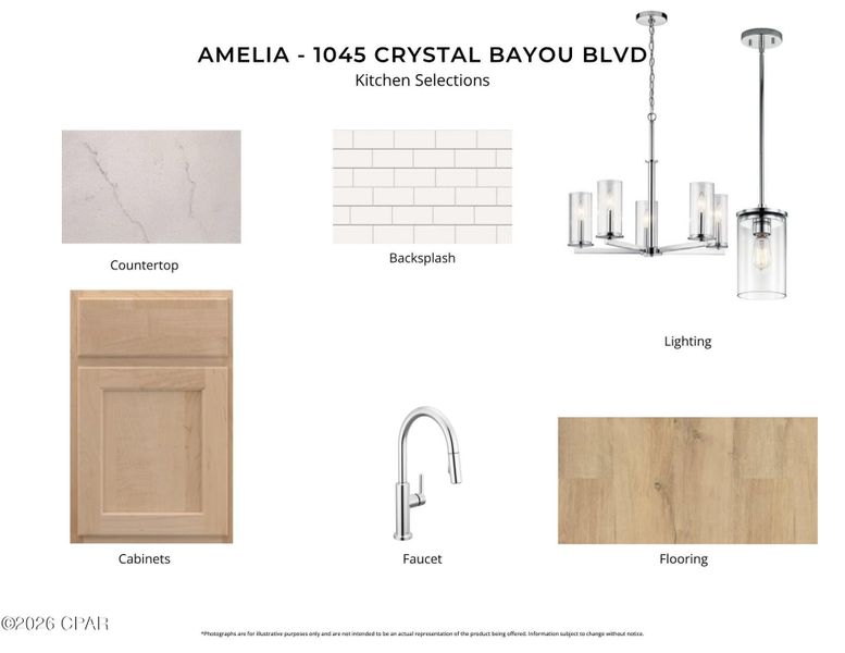 Sample of building materials used in homes in Breakfast Point East, Panama City Beach (Image 3).