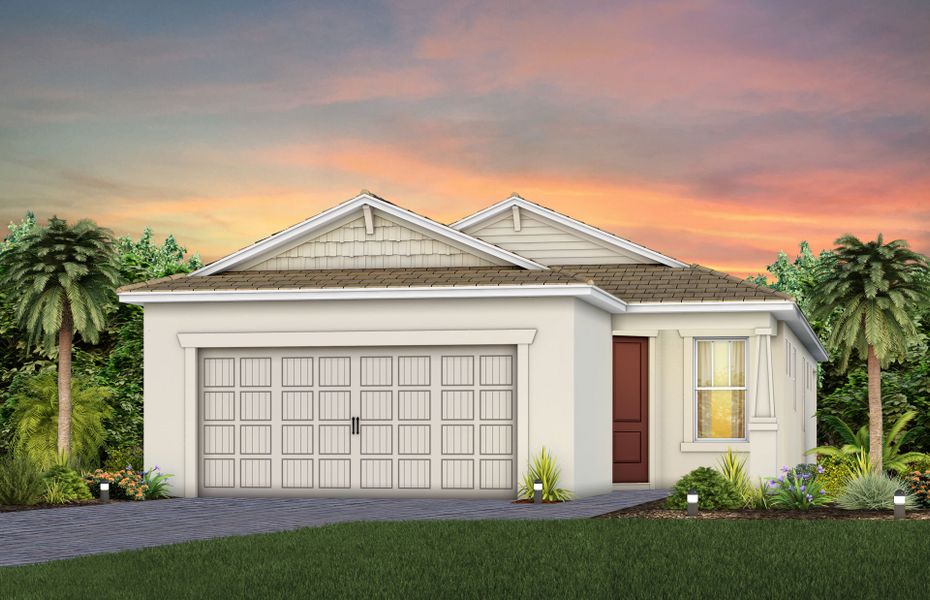 Representative exterior photo of a completed home built from the Contour by Pulte Homes in SeaFlower, Bradenton, FL (Image 21). Representative exterior photo of a completed home built from the Contour by Pulte Homes in SeaFlower, Bradenton, FL (Image 21).