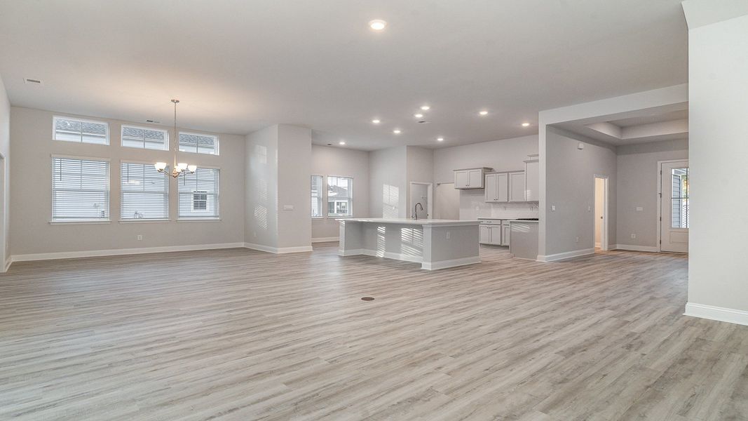 Spacious, unfurnished interior of a new home in Belle Park, North Myrtle Beach (Image 7).