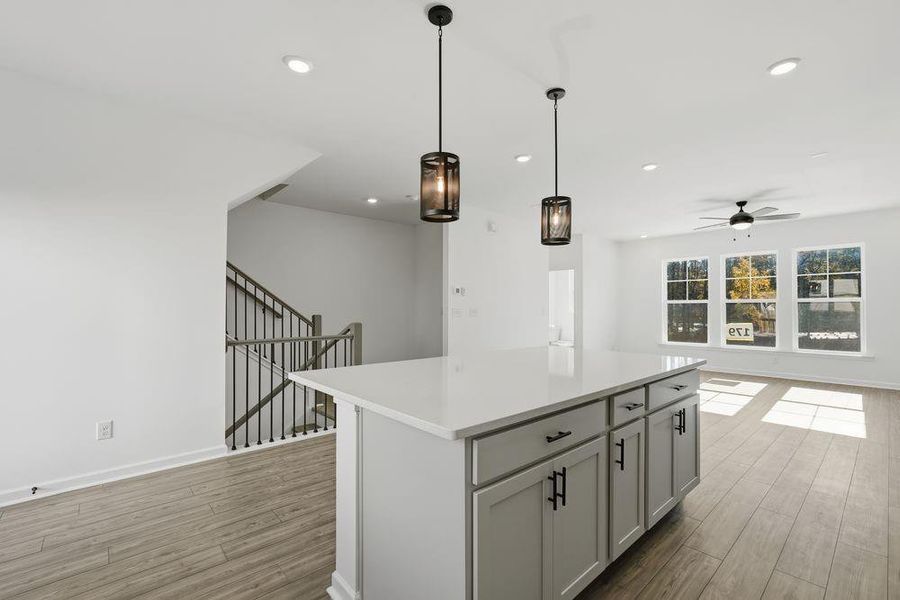 Furnished interior view inside a new home in Chandler Run, Tucker (Image 11). Furnished interior view inside a new home in Chandler Run, Tucker (Image 11).