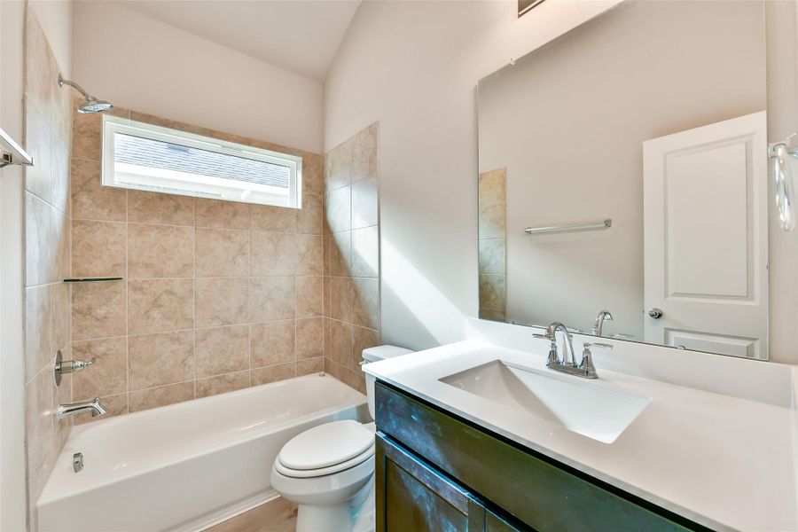 Furnished interior view inside a new home in King Oaks Village, Baytown (Image 8).