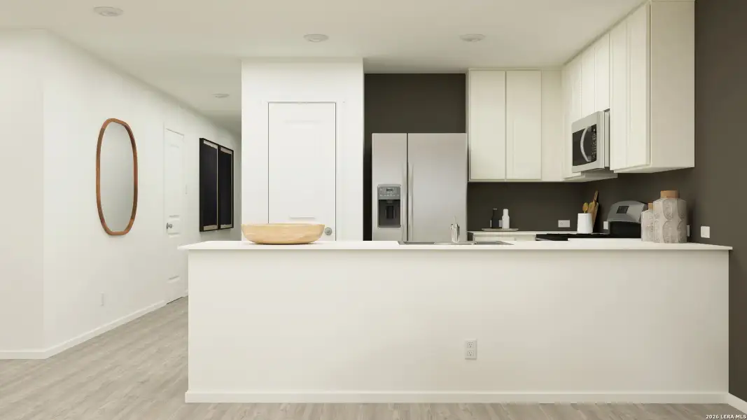 Furnished interior view inside a new home in Voss Farms, New Braunfels (Image 4).