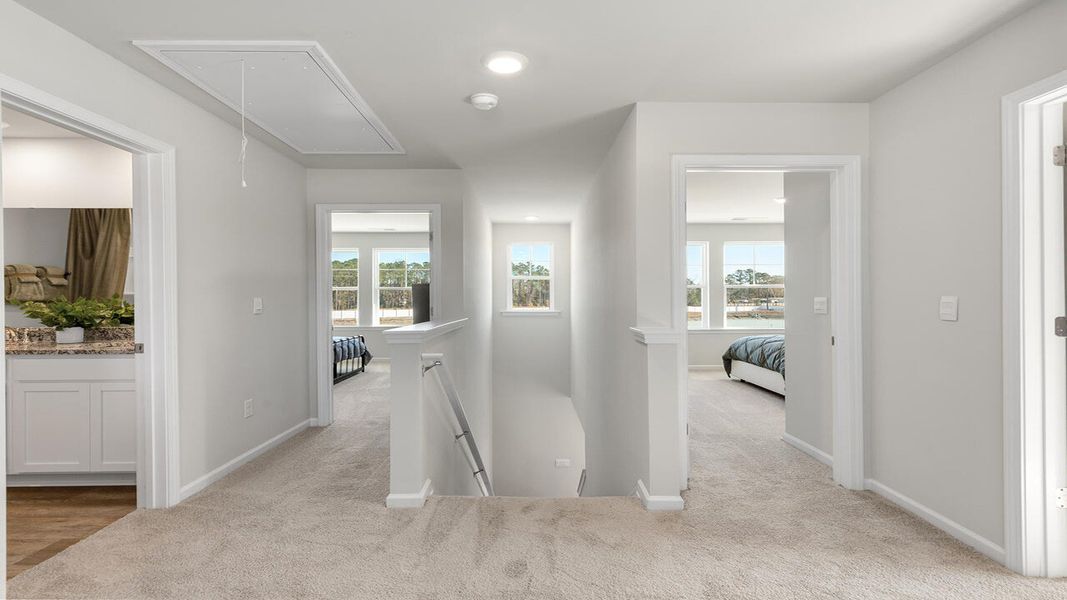 Furnished interior view inside a new home in Stockyard, Statesboro (Image 17).