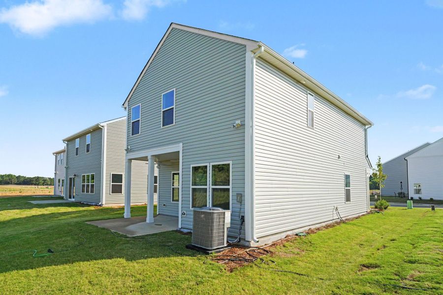 Exterior details and patio area of a home in Masons Mill, Erwin (Image 3).