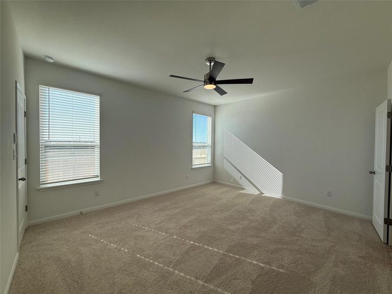 Spacious, unfurnished interior of a new home in Wellspring, Round Rock (Image 24). Spacious, unfurnished interior of a new home in Wellspring, Round Rock (Image 24).