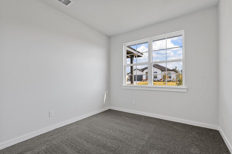 Representative unfurnished interior of a home built from the Garrison II by Cheldan Homes in Stoneview, Glen Rose (Image 58).