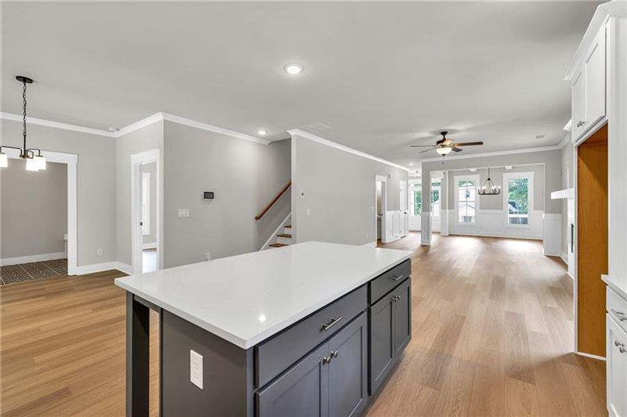 Furnished interior view inside a new home in East Marable Street, Monroe (Image 7).