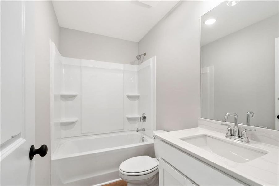 Furnished interior view inside a new home in Wildwood Place, Powder Springs (Image 5).