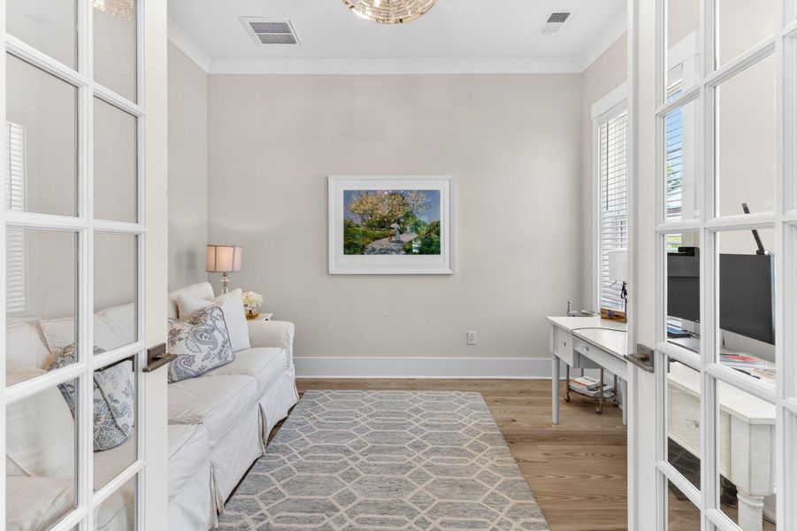 Furnished interior view inside a new home in Fiddler Cove, Mount Pleasant (Image 39).