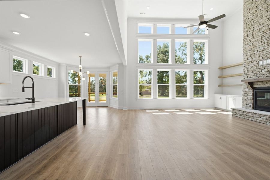 Spacious, unfurnished interior of a new home in Belvoir, Fairview (Image 26). Spacious, unfurnished interior of a new home in Belvoir, Fairview (Image 26).