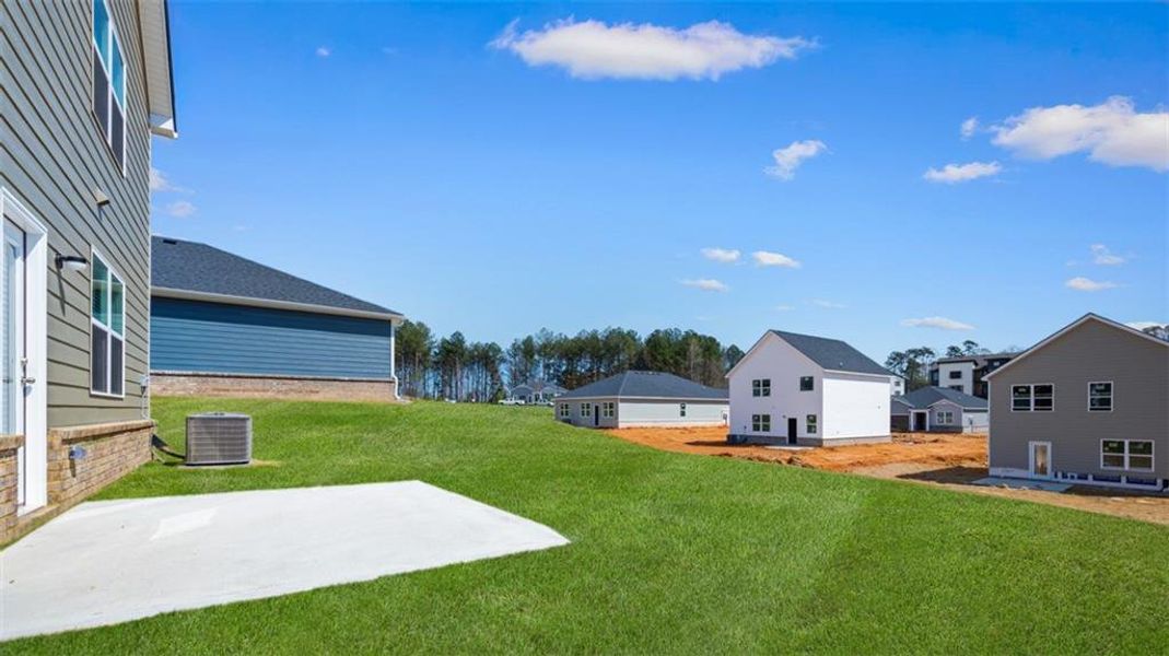Exterior details and patio area of a home in Willowbrook, Winder (Image 23).