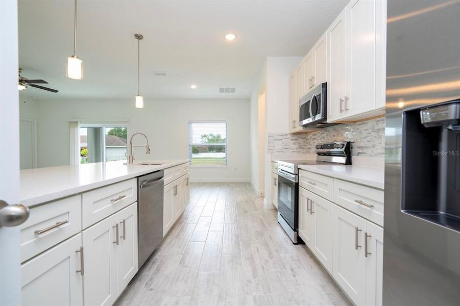 Furnished interior view inside a new home in , Ocala (Image 13).