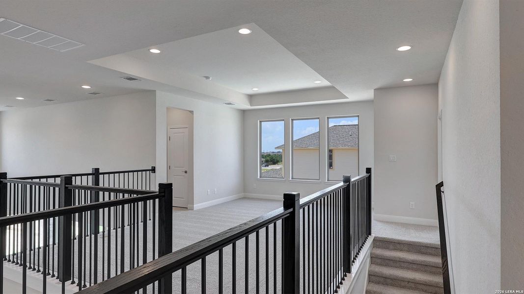 Spacious, unfurnished interior of a new home in Kallison Ranch, San Antonio (Image 15). Spacious, unfurnished interior of a new home in Kallison Ranch, San Antonio (Image 15).