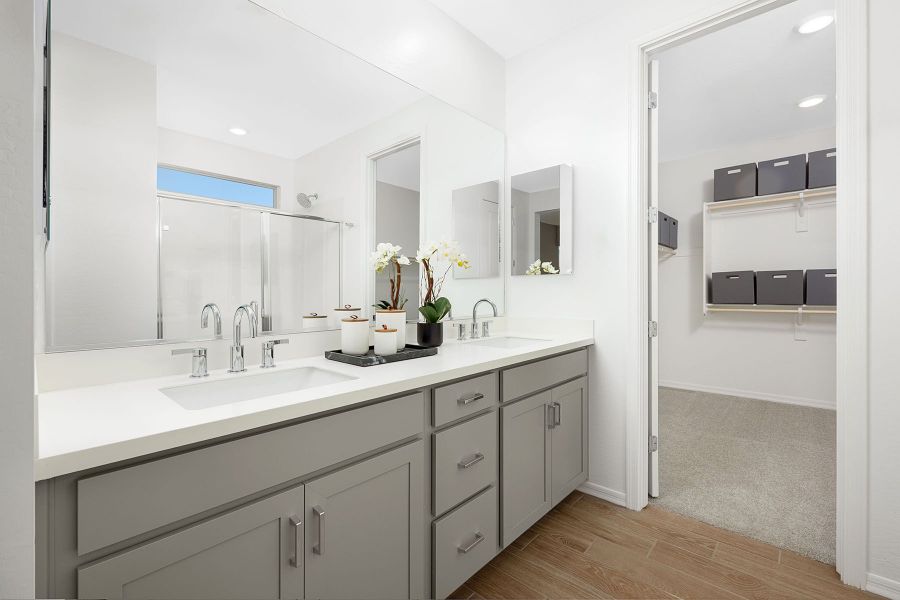 Representative furnished interior of a home built from the Sienna by Mattamy Homes in Tyler Ranch, Buckeye (Image 17).