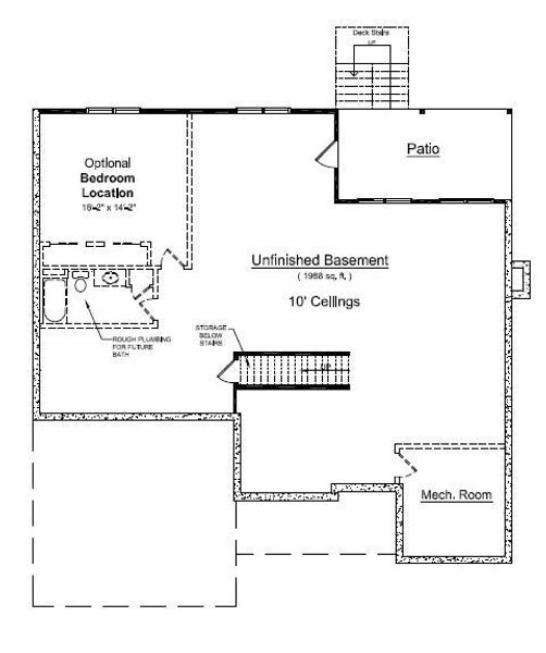 2D floor plan layout of this home in Adalyn Park, Mooresville, NC (Image 4). 2D floor plan layout of this home in Adalyn Park, Mooresville, NC (Image 4).