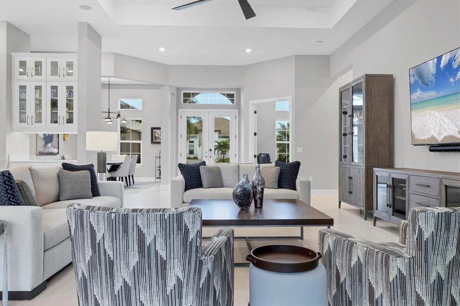 Furnished interior view inside a new home in , Lakewood Ranch (Image 9).