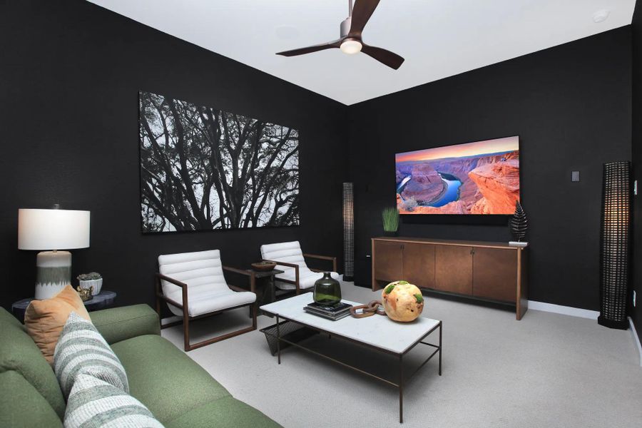 The Burkhart Media Room