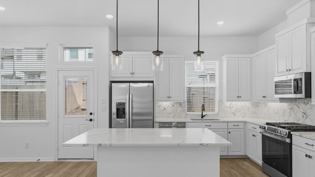 Furnished interior view inside a new home in Woodforest, Montgomery (Image 4).