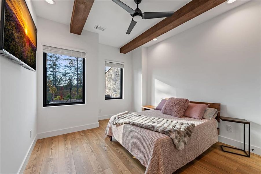 Furnished interior view inside a new home in , Ellijay (Image 8).