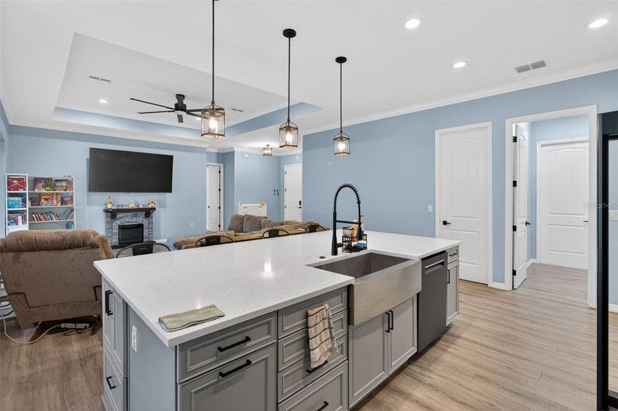 Furnished interior view inside a new home in , Largo (Image 6).