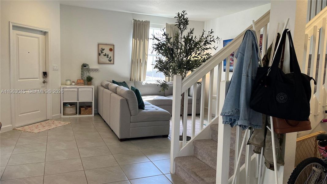 Furnished interior view inside a new home in , Miami (Image 5). Furnished interior view inside a new home in , Miami (Image 5).