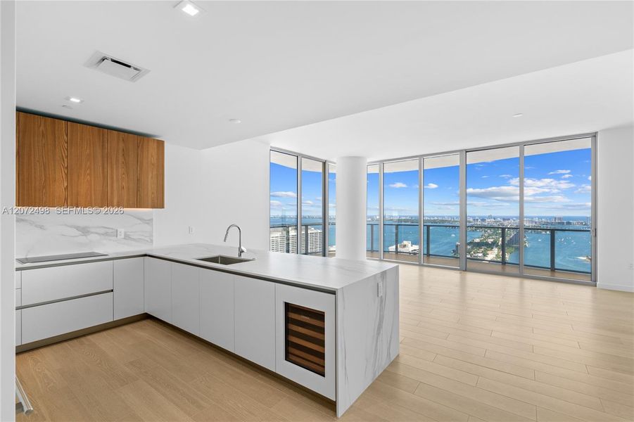 Furnished interior view inside a new home in , Miami (Image 8). Furnished interior view inside a new home in , Miami (Image 8).