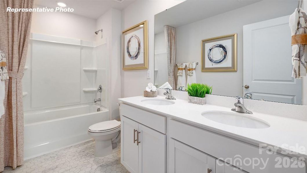 Furnished interior view inside a new home in Stanton, Richburg (Image 11).