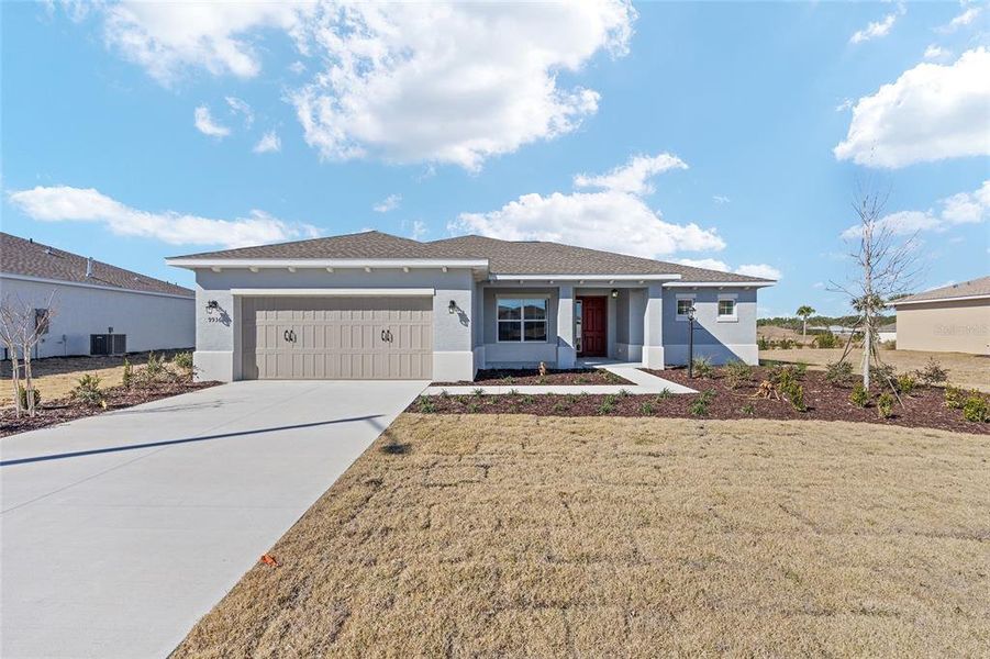 Front exterior of a new home in , Ocala, FL, highlighting curb appeal (Image 19).