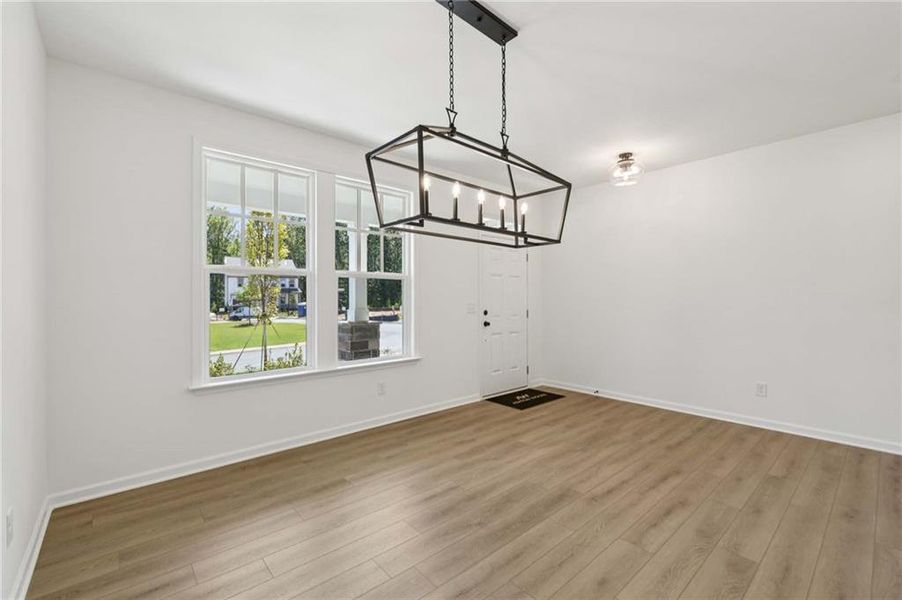 Spacious, unfurnished interior of a new home in Creekside, Dawsonville (Image 42).