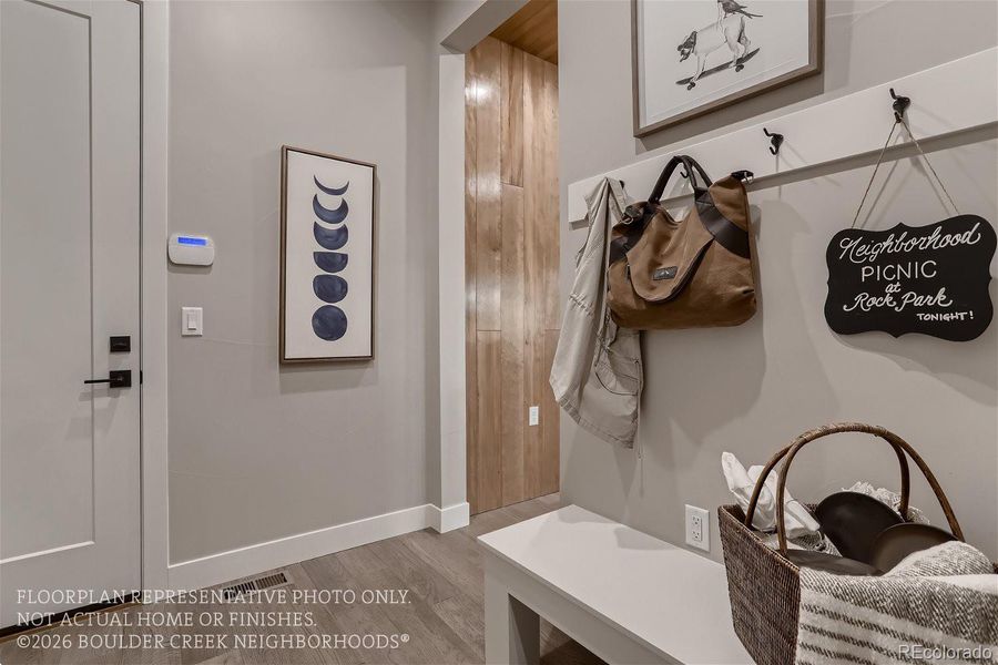 Furnished interior view inside a new home in , Broomfield (Image 38).