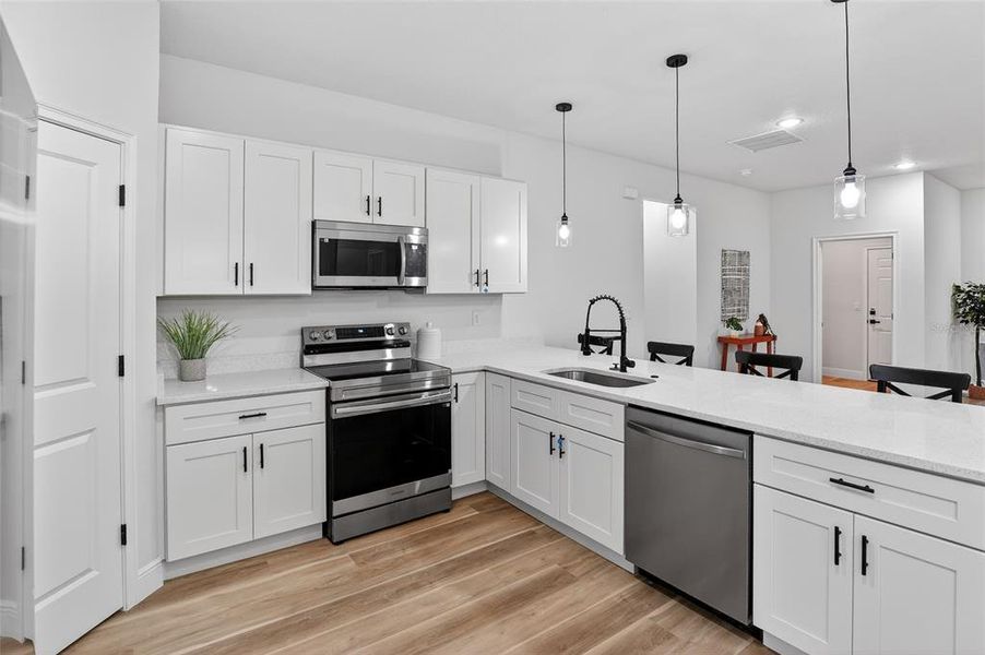 Furnished interior view inside a new home in , Ocala (Image 14).