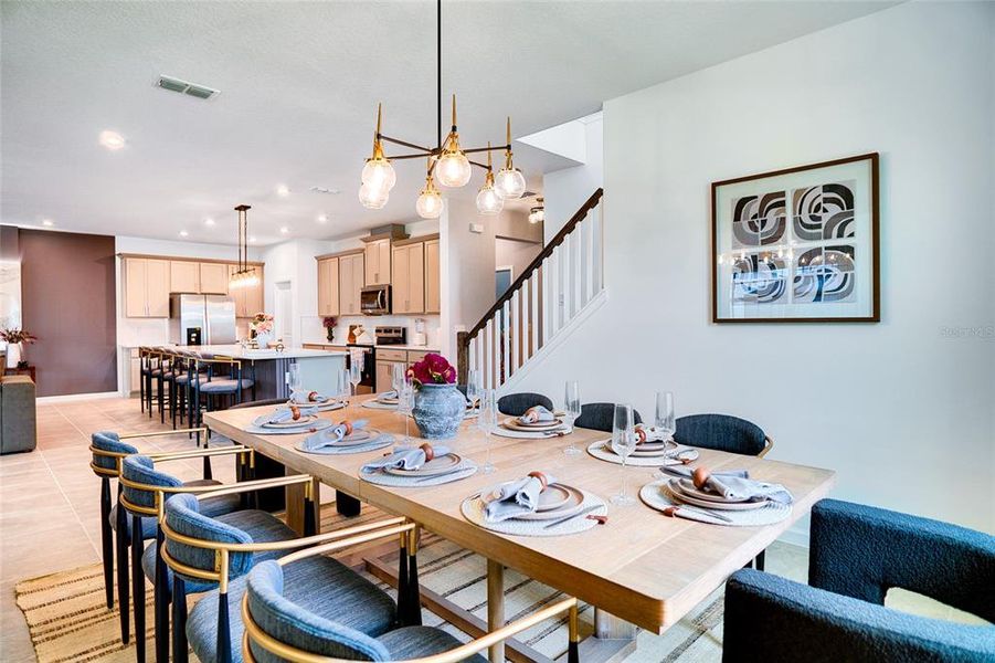 Furnished interior view inside a new home in , Kissimmee (Image 30).