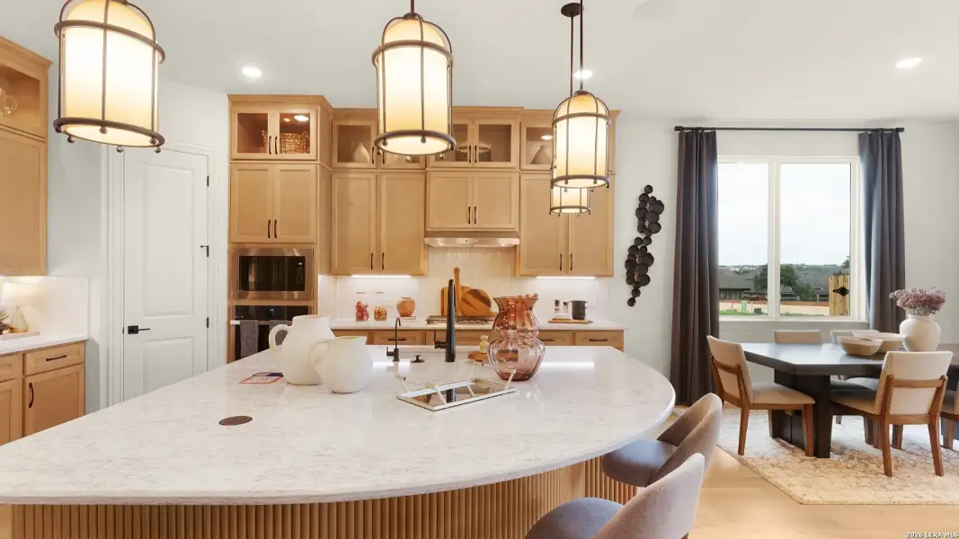 Furnished interior view inside a new home in Piedmont, San Antonio (Image 14).