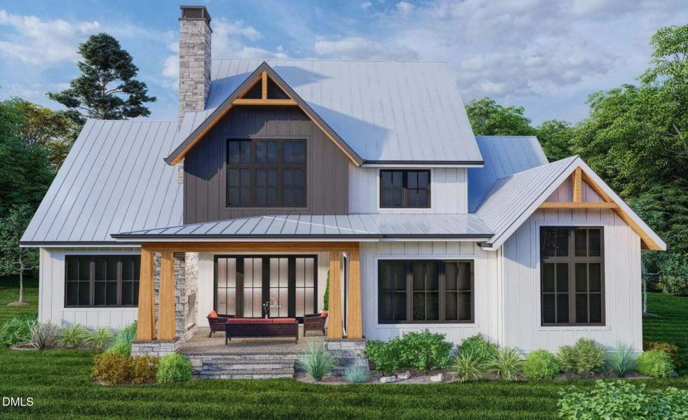 Lot 12 rear elevation