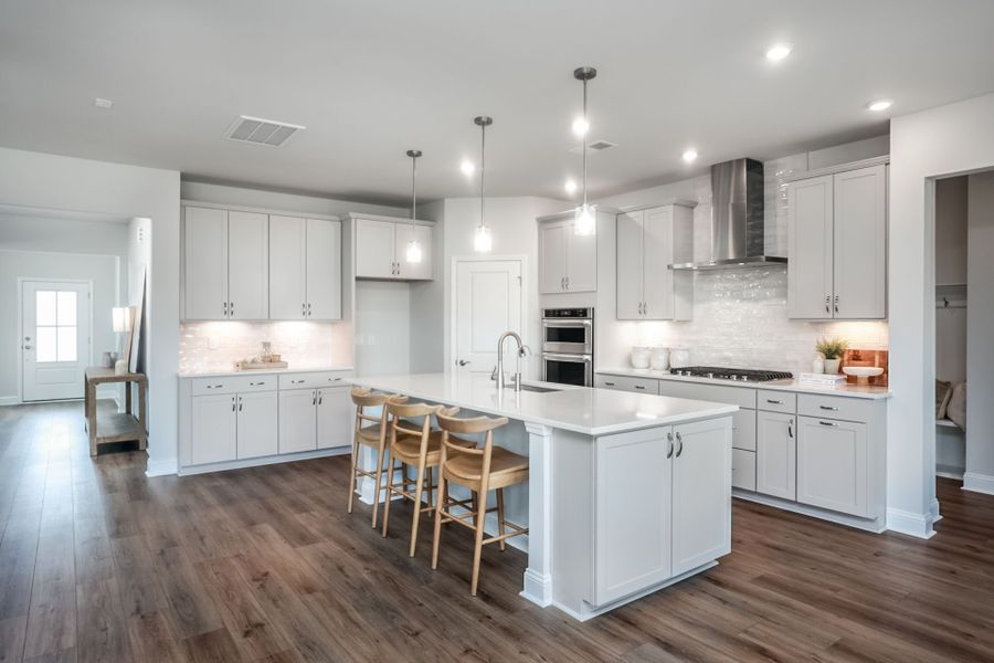 Representative furnished interior of a home built from the Valleybrook by Pulte Homes in Lewiston Meadows, Greensboro (Image 17).