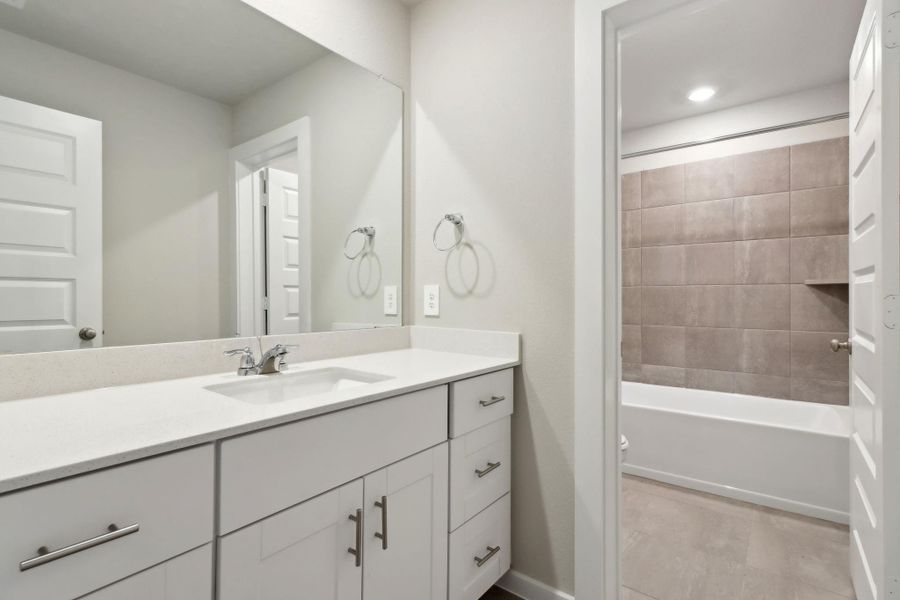 Photo is not of the actual home but is an inspirational photo of builder’s model home and may depict options, furnishings, and/or decorator features that are not included. Photo is not of the actual home but is an inspirational photo of builder’s model home and may depict options, furnishings, and/or decorator features that are not included.