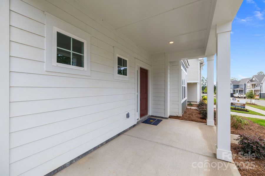Exterior details and patio area of a home in Arbor Village, Matthews (Image 24). Exterior details and patio area of a home in Arbor Village, Matthews (Image 24).
