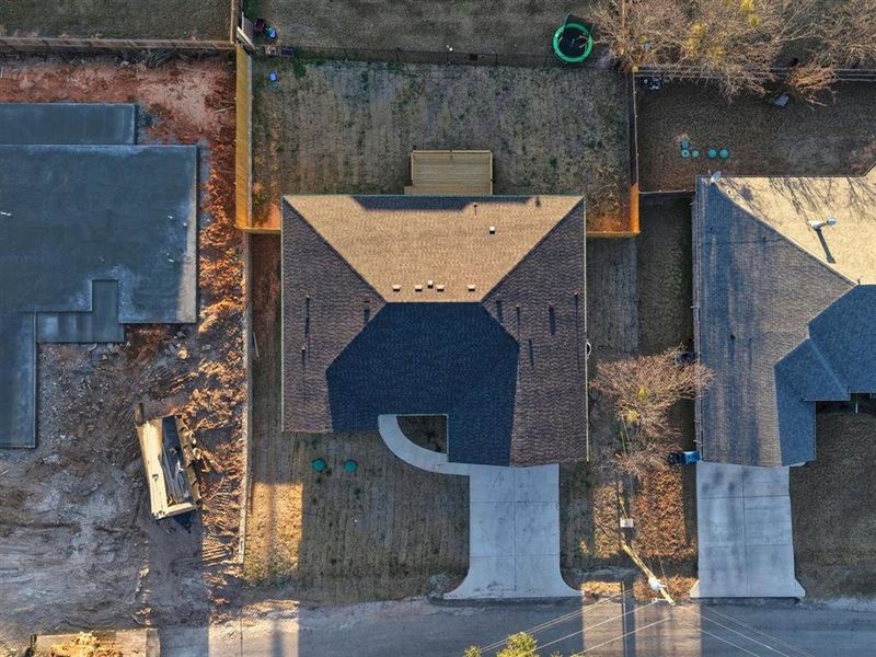 In-progress construction of a new home in , Granbury, TX (Image 22).