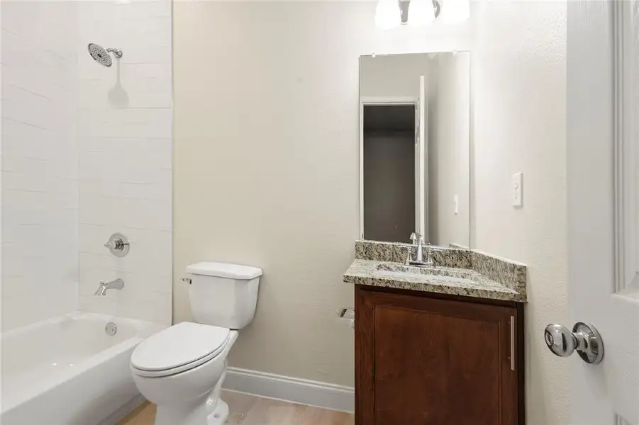 Furnished interior view inside a new home in , Bonham (Image 5).