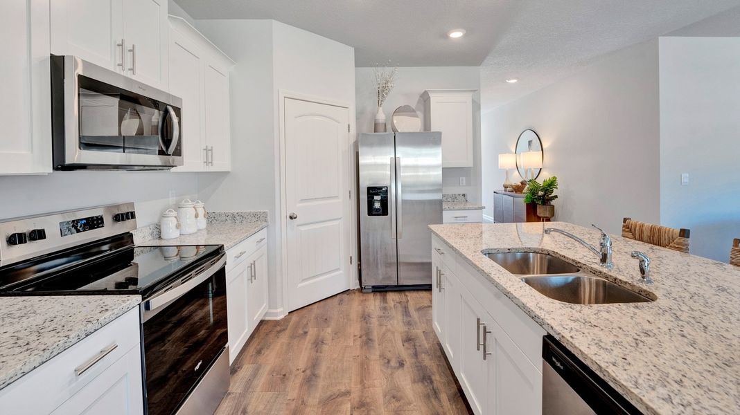 Furnished interior view inside a new home in Village Park, Oakland (Image 8).