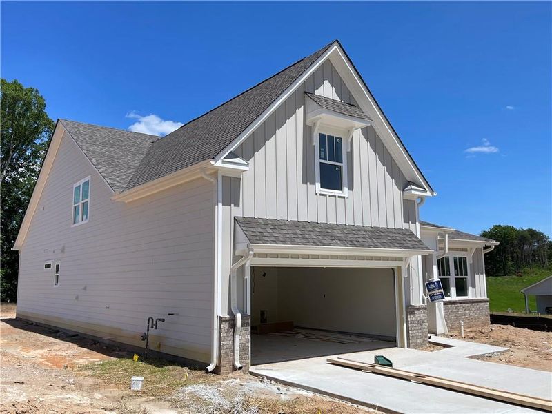 In-progress construction of a new home in , Gainesville, GA (Image 45).